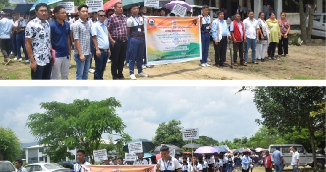 AWARENESS RALLY ON WOMEN EMPOWERMENT HELD AT CHUMOUKEDIMA