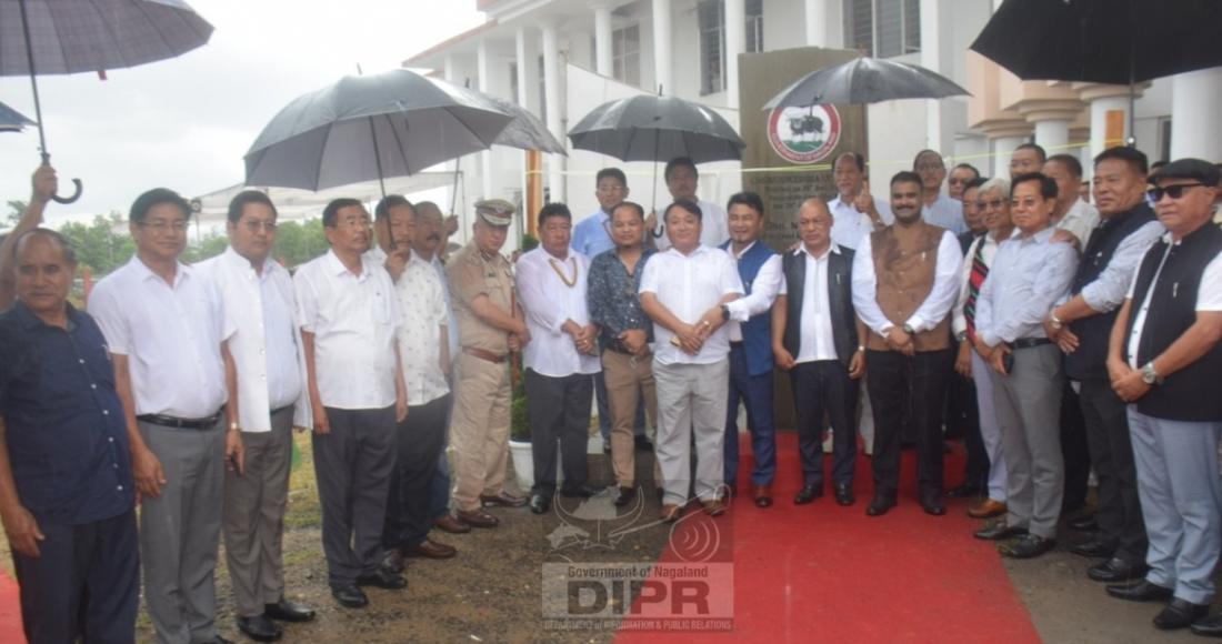 CM RIO INAUGURATES CHUMOUKEDIMA DISTRICT