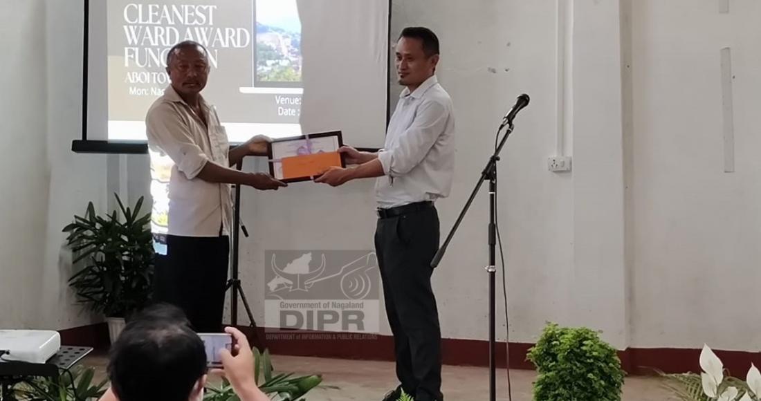 CLEANEST WARD AWARD HELD AT ABOI TOWN