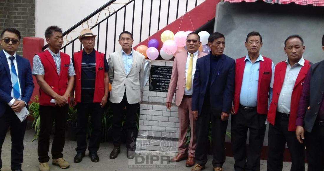 KHEZHAKENO VILLAGE COUNCIL HALL INAUGURATED