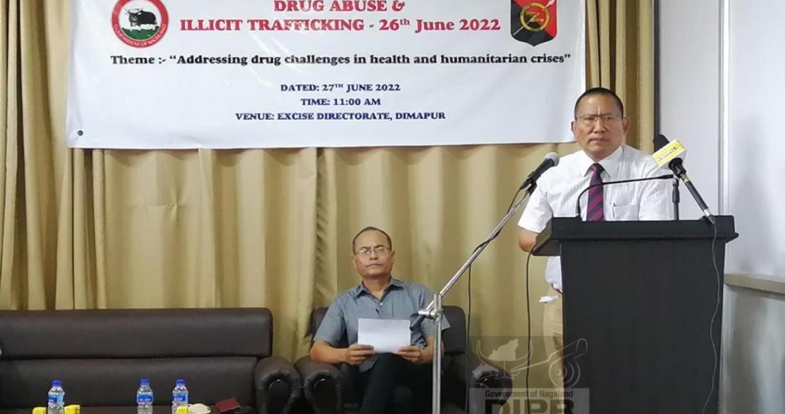INTERNATIONAL DAY AGAINST DRUG ABUSE OBSERVED IN DIMAPUR