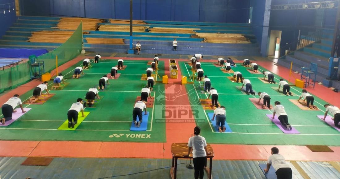 International Yoga Day at Dimapur