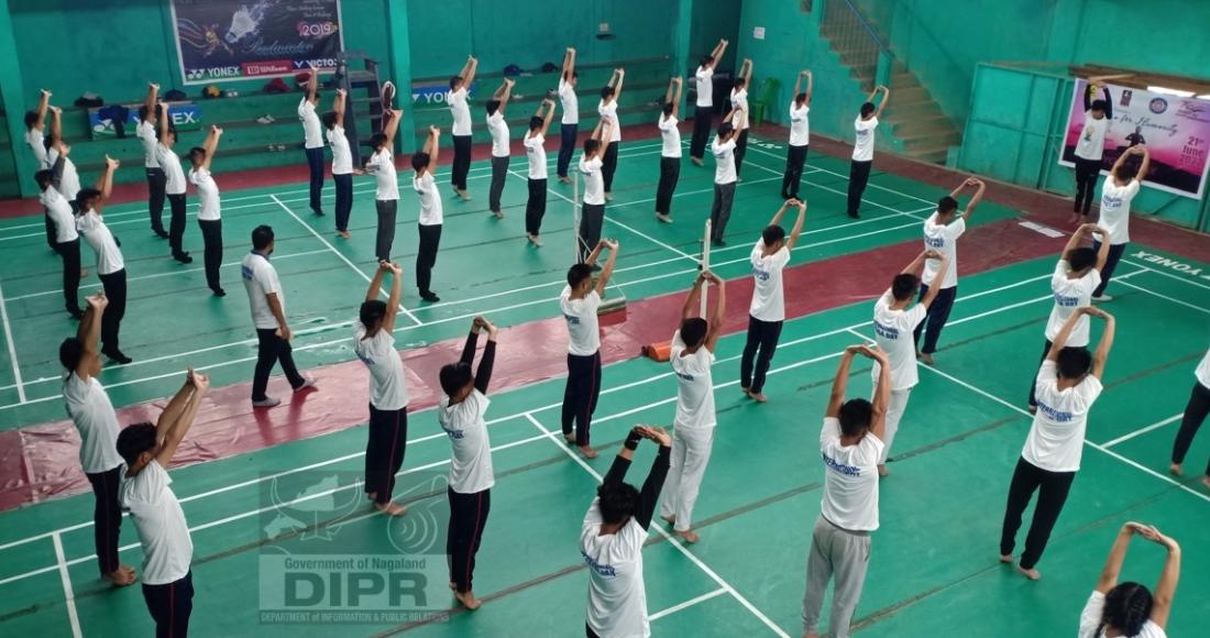 International Yoga Day at Zunheboto