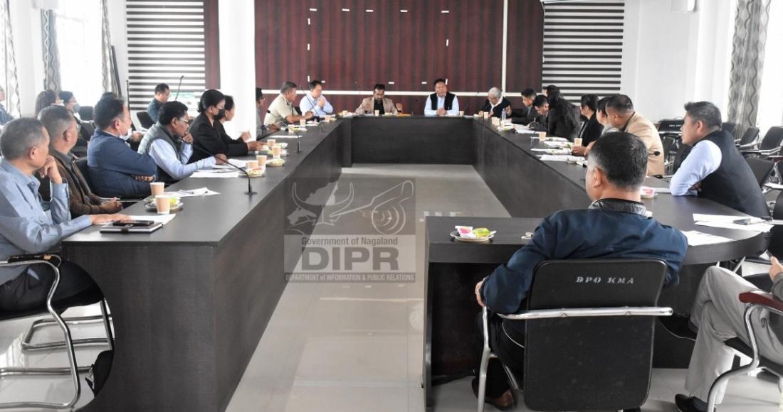 NEW DC KOHIMA ADDRESSES DPDB MEETING