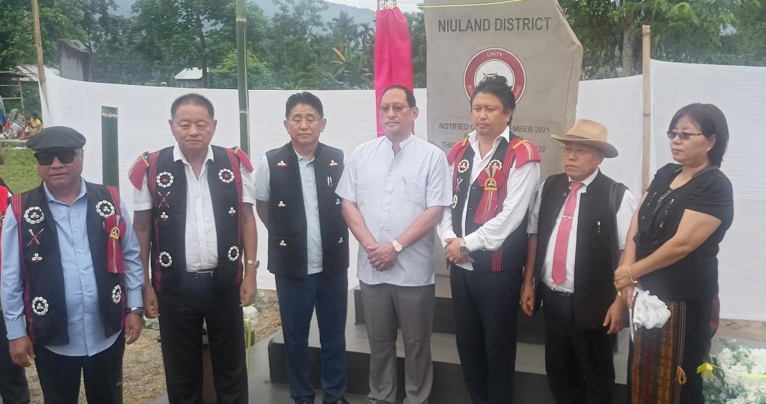 MINISTER JACOB ZHIMOMI INAUGURATES NIULAND DISTRICT