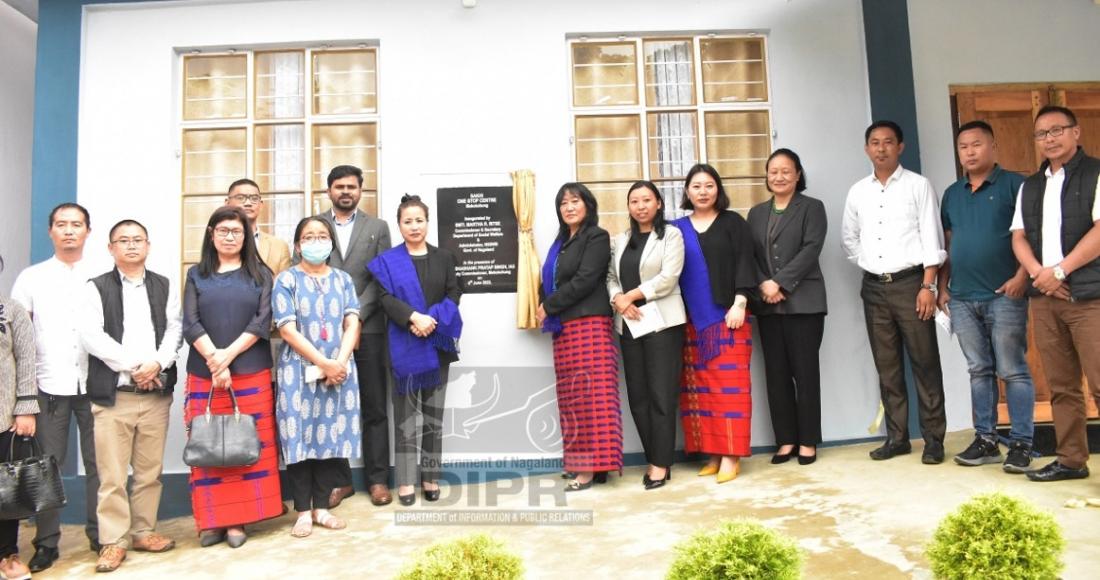 SAKHI ONE-STOP CENTRE BUILDING INAUGURATED IN MOKOKCHUNG