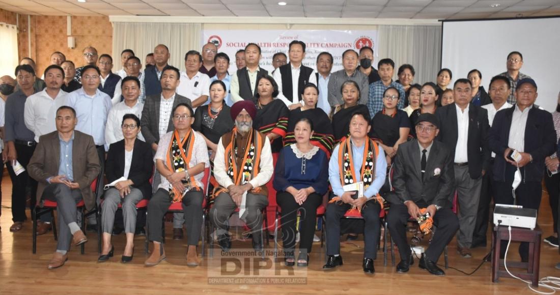 REVIEW OF SOCIAL HEALTH RESPONSIBILITY CAMPAIGN HELD AT KOHIMA