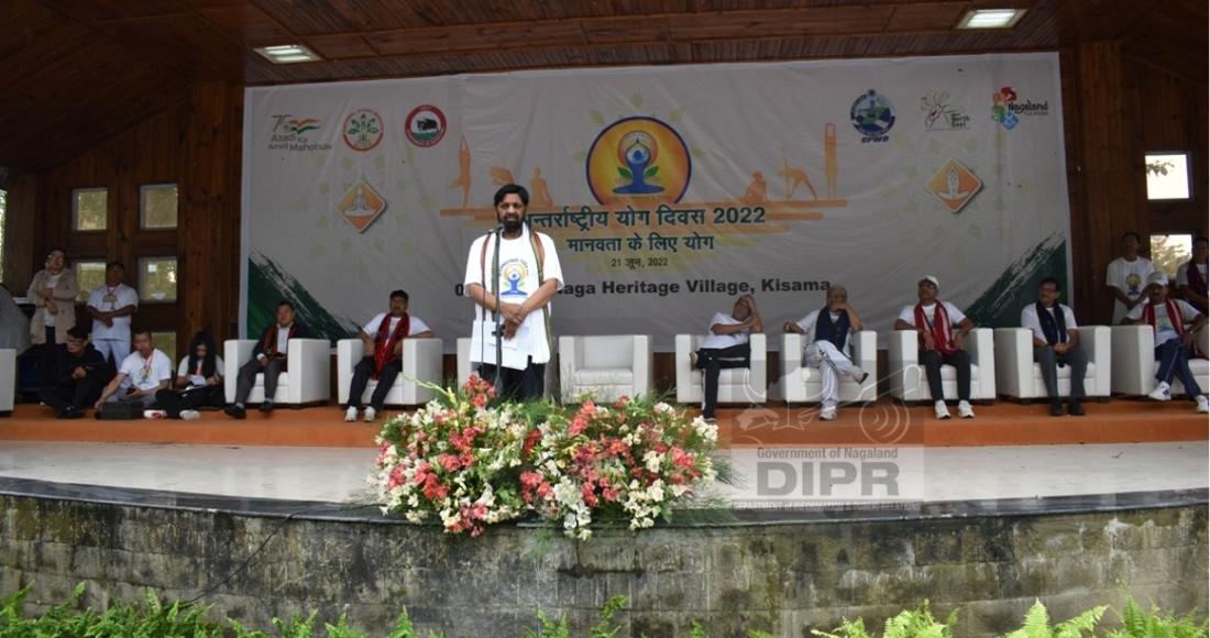 International Yoga Day at Naga Heritage Kisama