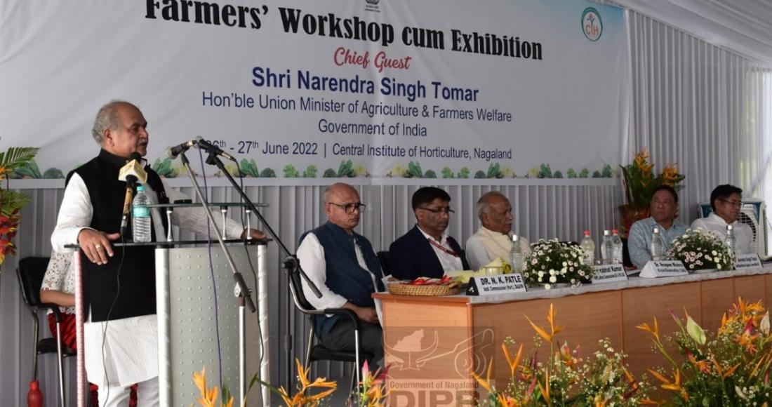 NAGALAND HAS IMMENSE POTENTIAL IN HORTI SECTOR SAYS TOMAR