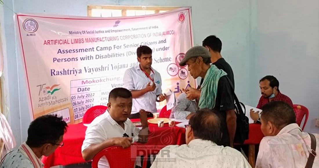 Assessment Camp for Senior Citizen and Person with Disabilities.