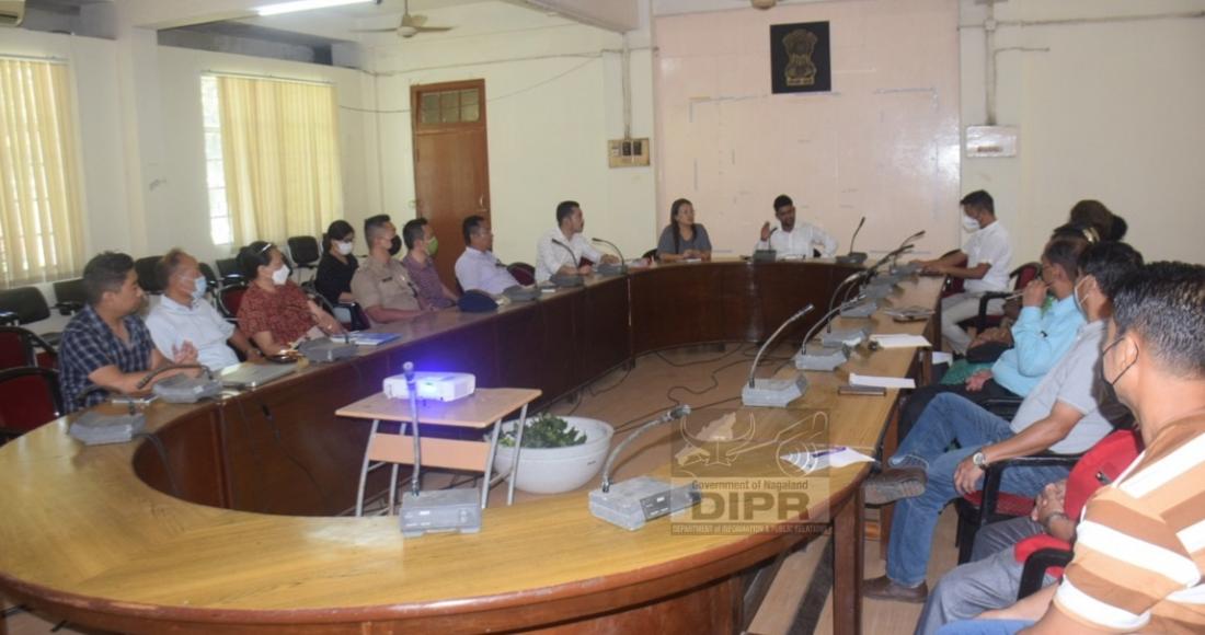 DIMAPUR DTF FOR COVID-19 DELIBERATES ON PRECAUTIONARY MEASURES