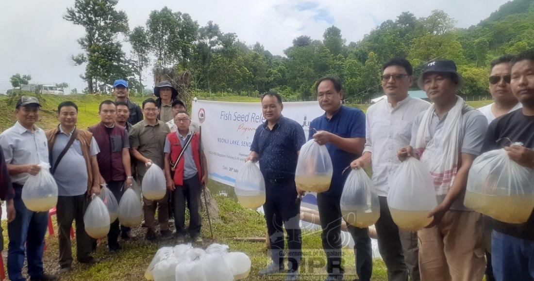 FISH SEEDLINGS RELEASED AT NSONJI LAKE