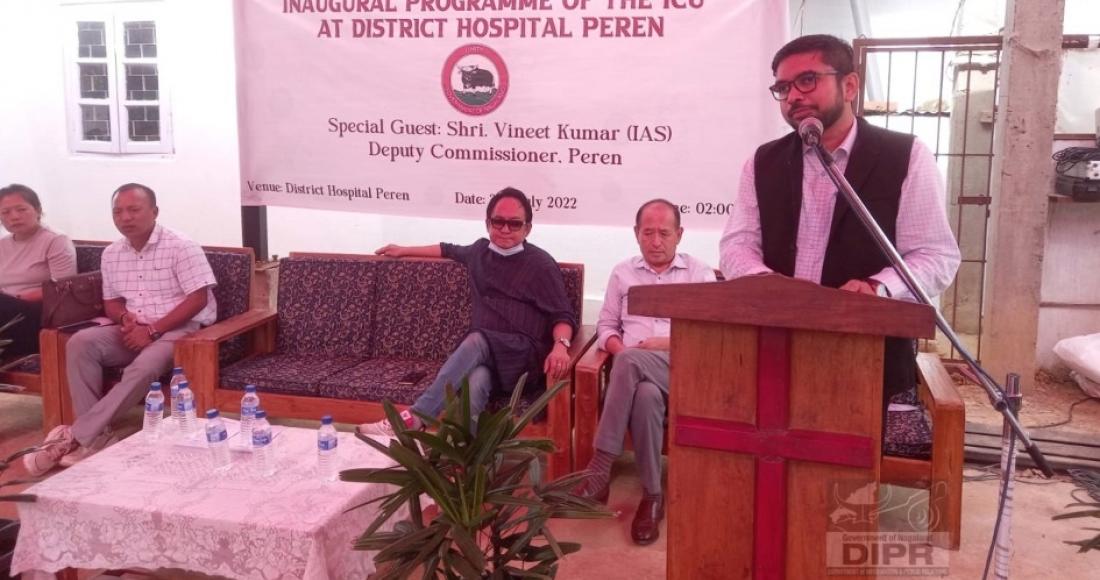 DC PEREN INAUGURATES DISTRICT HOSPITAL ICU AT PEREN