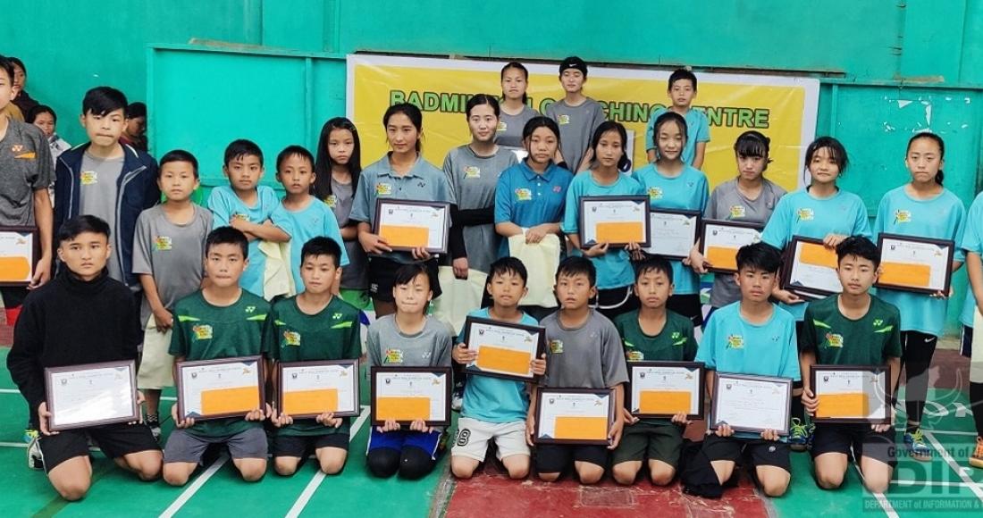 KHELO INDIA BADMINTON TOURNAMENT AT ZUNHEBOTO CONCLUDES