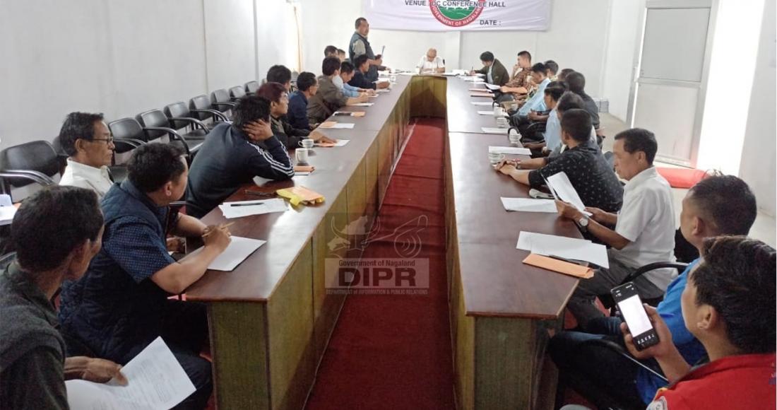 MEETING ON INTENSIVE REVISION OF E-ROLL HELD AT TUENSANG