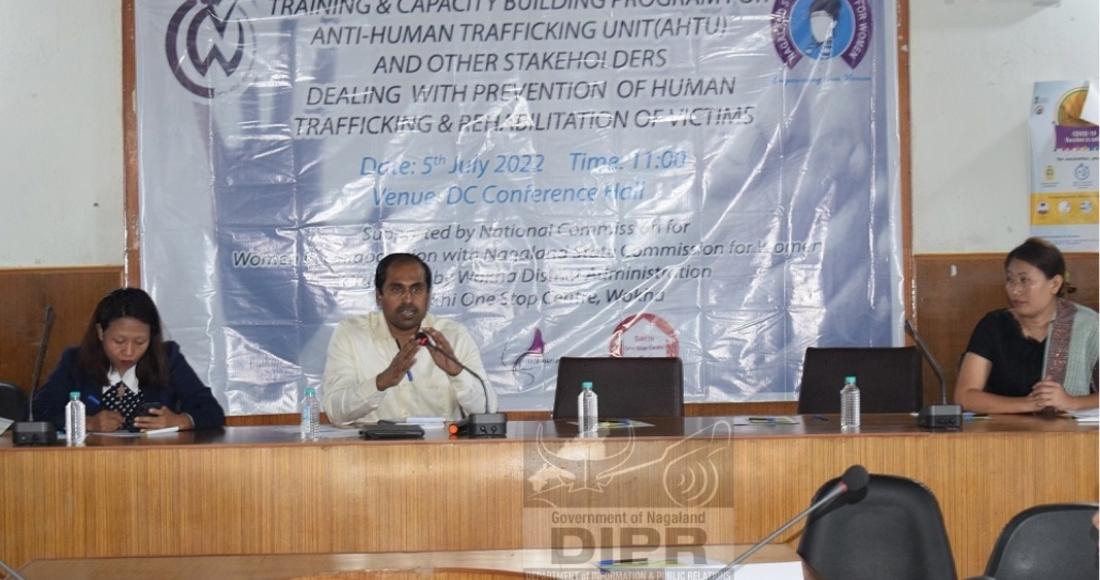 TRAINING AND CAPACITY BUILDING FOR ANTI HUMAN TRAFFICKING UNIT HELD AT WOKHA