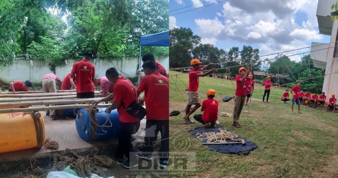 TRAINING ON SEARCH & RESCUE UNDERWAY