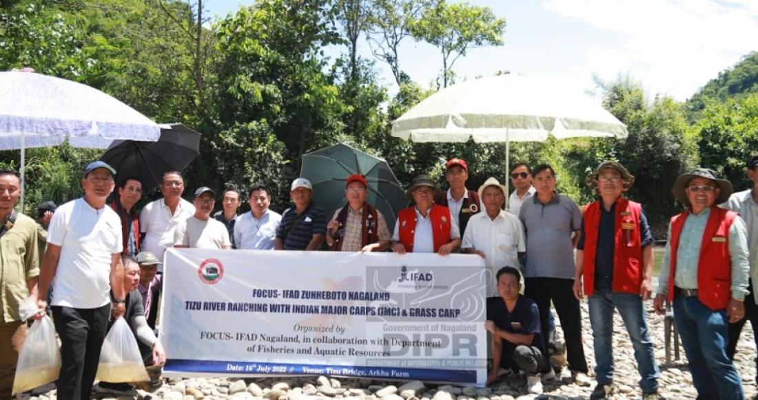 RIVER RANCHING WITH CARPS HELD AT TIZU RIVER