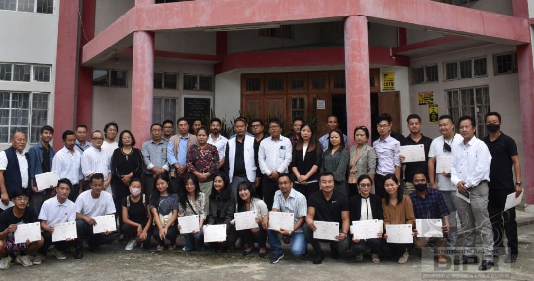 VALEDICTORY PROGRAMME FOR FTII TRAINING HELD AT DIPR