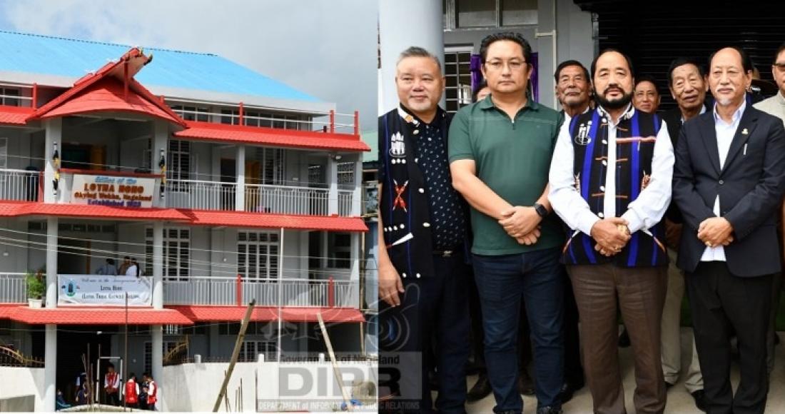  NAGALAND CHIEF MINISTER INAUGURATES LOTHA HOHO-KI (LTC) BUILDING