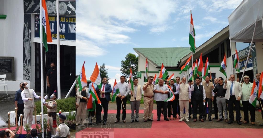 CHIEF MINISTER OFFICIALLY LAUNCHES “HAR GHAR TIRANGA” CAMPAIGN