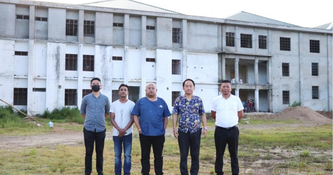 PD H&FW INSPECTS MEDICAL COLLEGE SITE