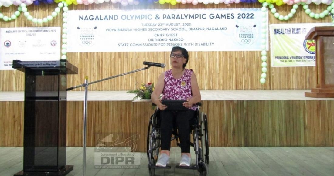 NAGALAND PARALYMPIC UNDERWAY AT DIMAPUR