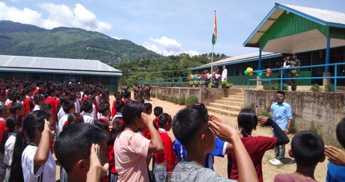 Har Ghar Tiranga campaign at Noklak