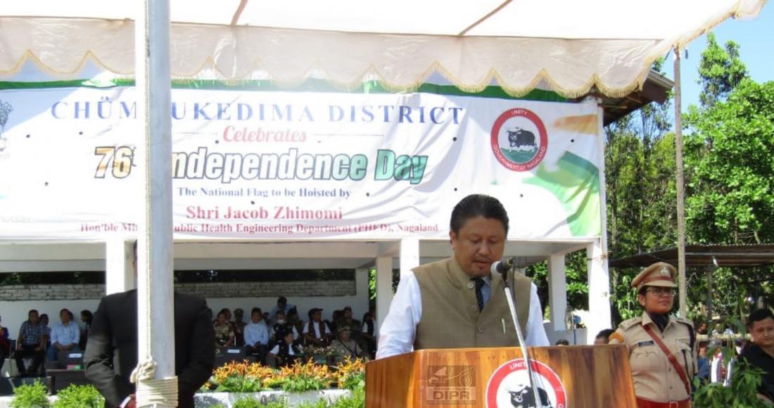 INDEPENDENCE DAY CELEBRATION AT CHUMOUKEDIMA