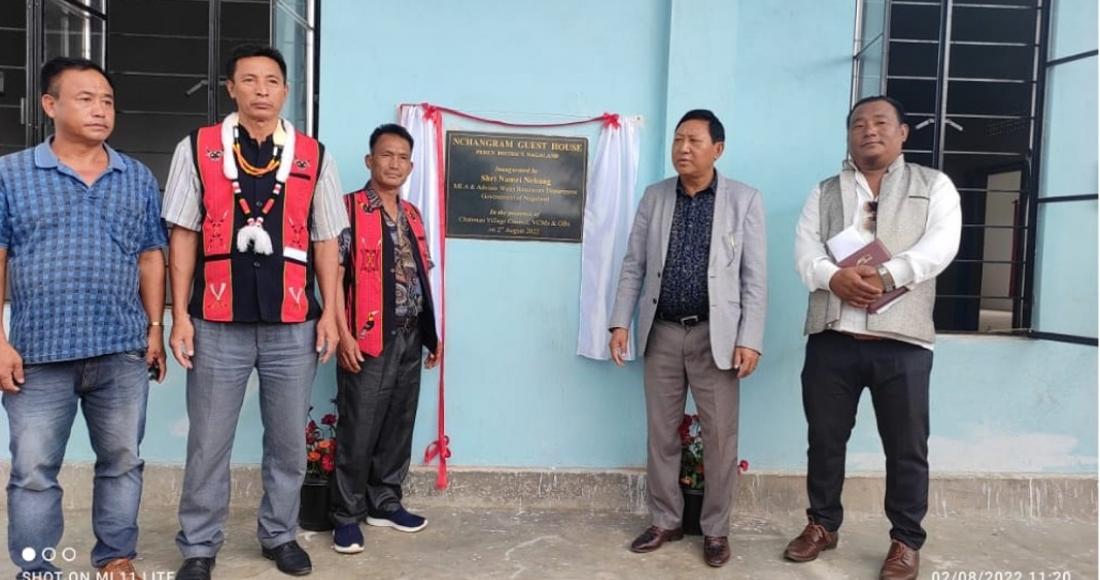 ADVISOR NAMRI NCHANG INAUGURATES NCHANGRAM VILLAGE GUEST HOUSE