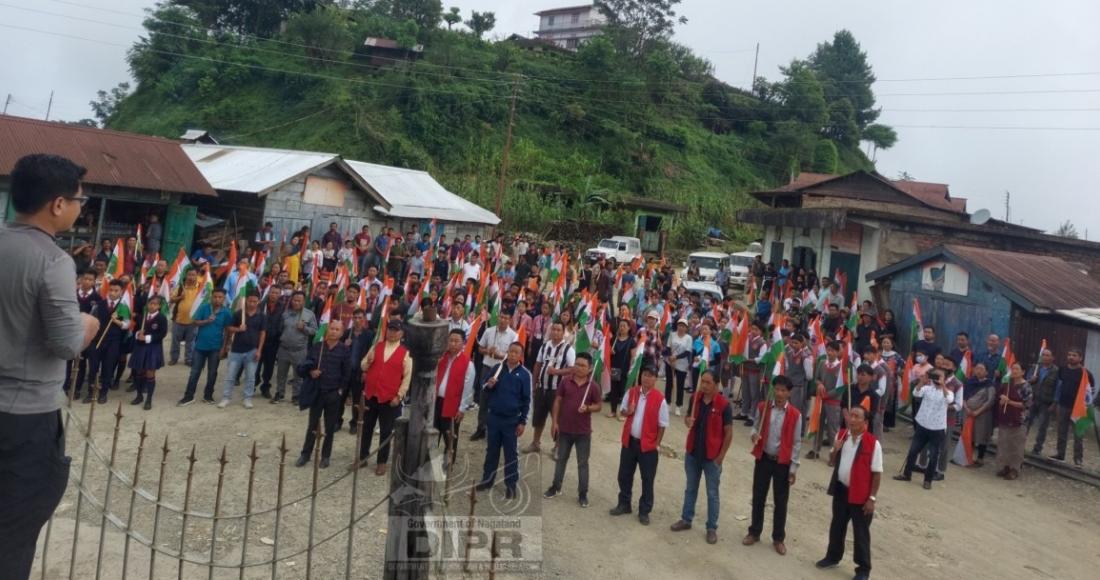 Prabhat Pheri walk held at Satakha