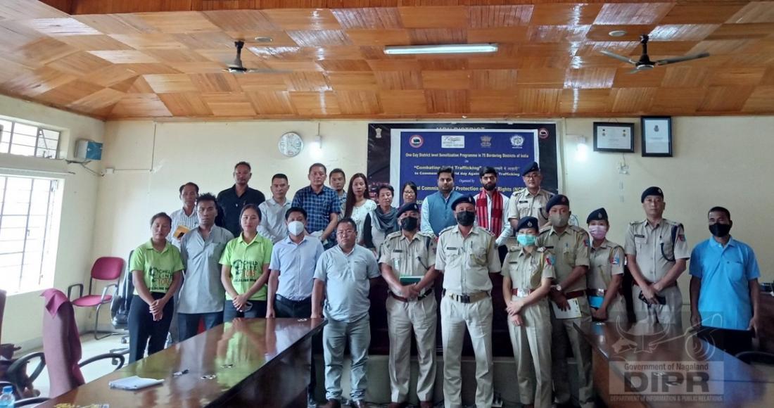 SENSITIZATION PROGRAM ON COMBATING CHILD TRAFFICKING HELD AT MON