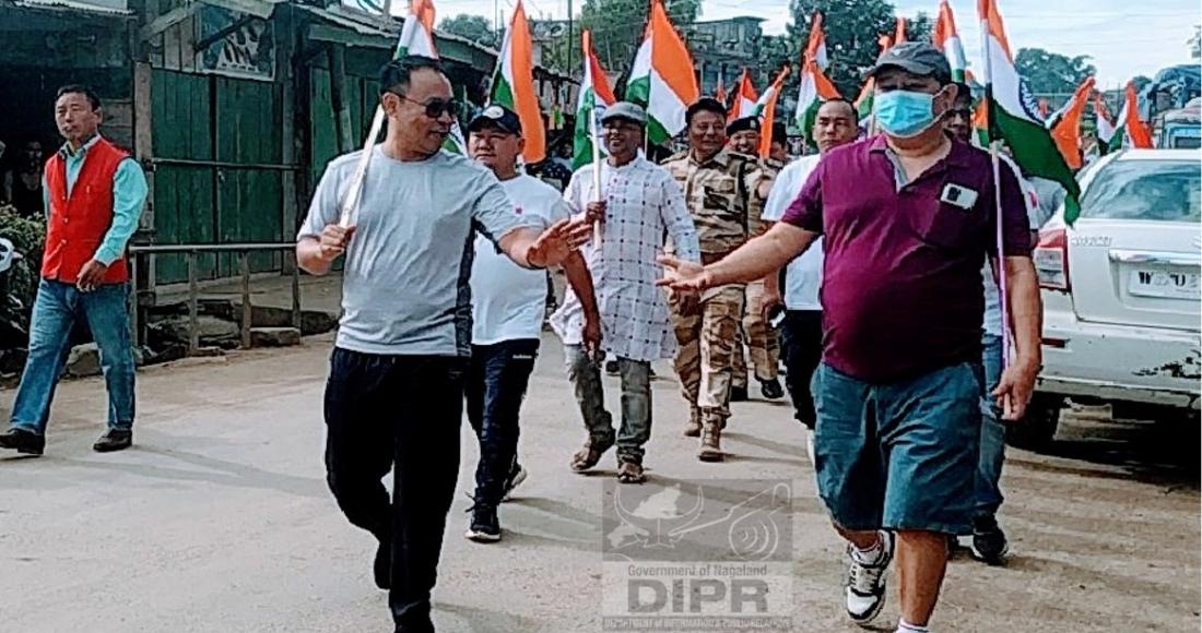 KIPHIRE HOLDS TIRANGA WALKATHON