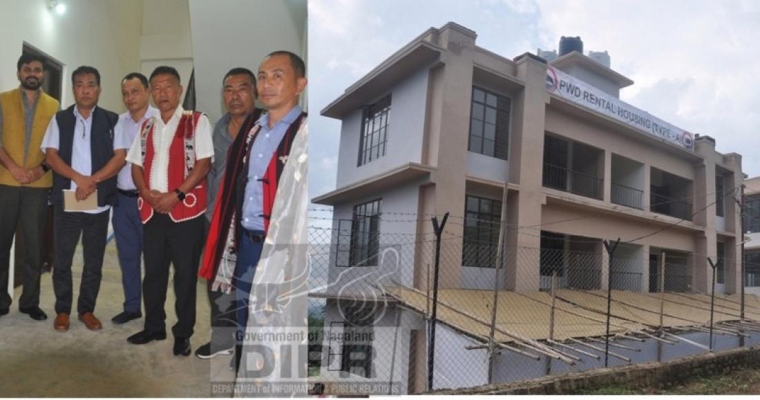 PWD RENTAL HOUSING INAUGURATED AT MOKOKCHUNG