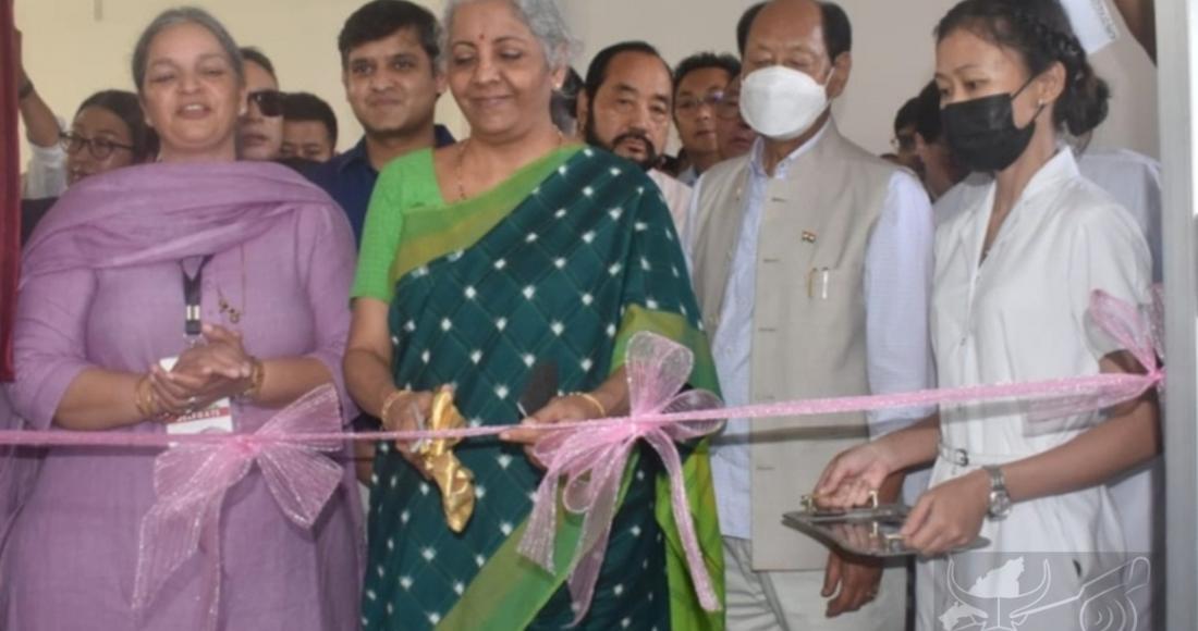 NIRMALA INAUGURATES DIALYSIS UNIT IN DIMAPUR   