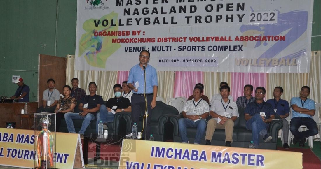 IMCHABA MASTER MEMORIAL NAGALAND OPEN VOLLEYBALL TROPHY UNDERWAY