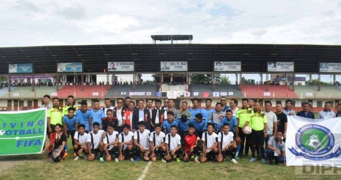 2nd OPEN FOOTBALL TOURNAMENT KICKOFF IN DIMAPUR