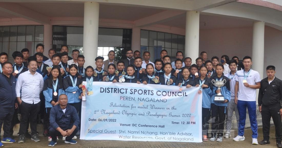 PEREN FELICITATES ITS SPORTS HEROES