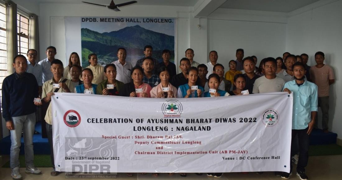 CELEBRATION OF AYUSHMAN BHARAT DIWAS 2022 AT LONGLENG