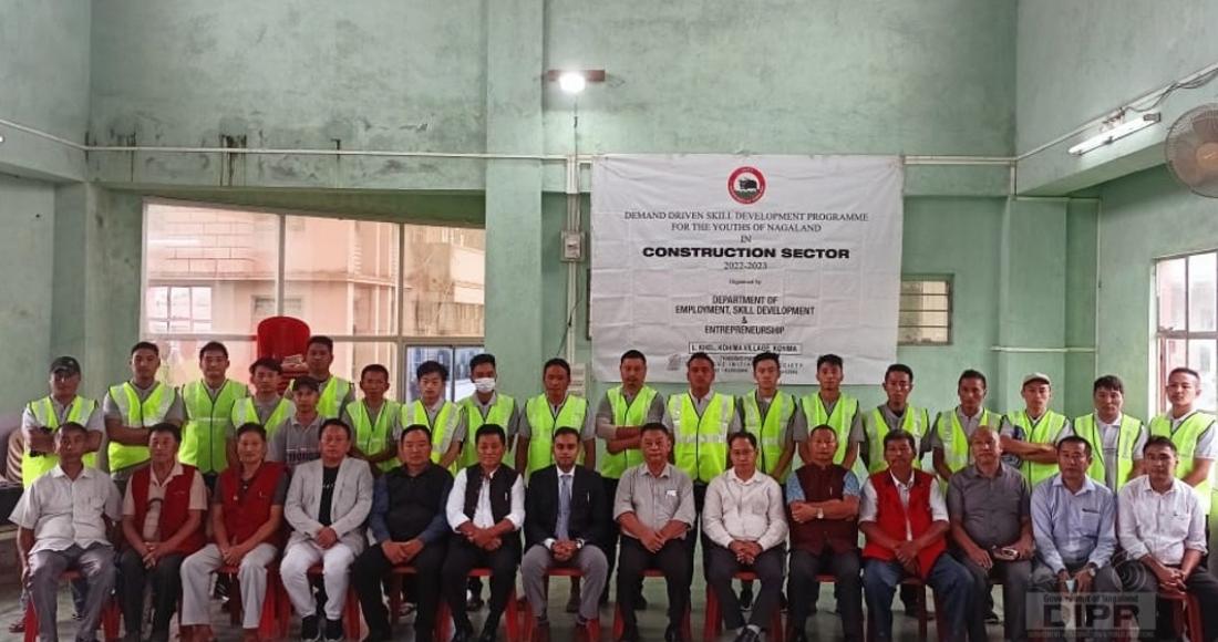 MULTI SKILLED TECHNICIAN TRAINING FLAGGED OFF AT KOHIMA VILLAGE