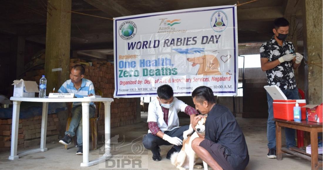 WORLD RABIES DAY OBSERVED AT TUENSANG