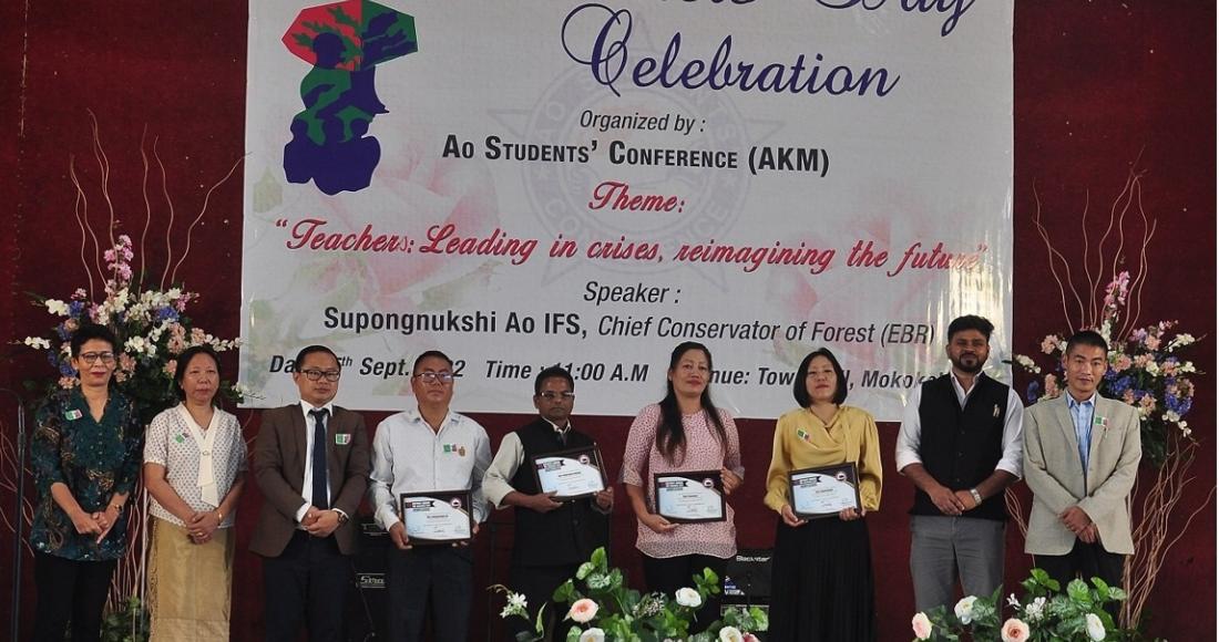 TEACHERS’ DAY CELEBRATED AT MOKOKCHUNG