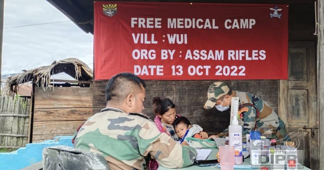 Medical Camp at Wui Village, Noklak