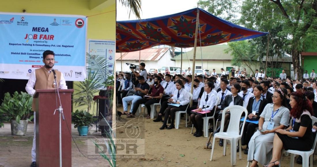 MEGA JOB FAIR HELD AT DIMAPUR