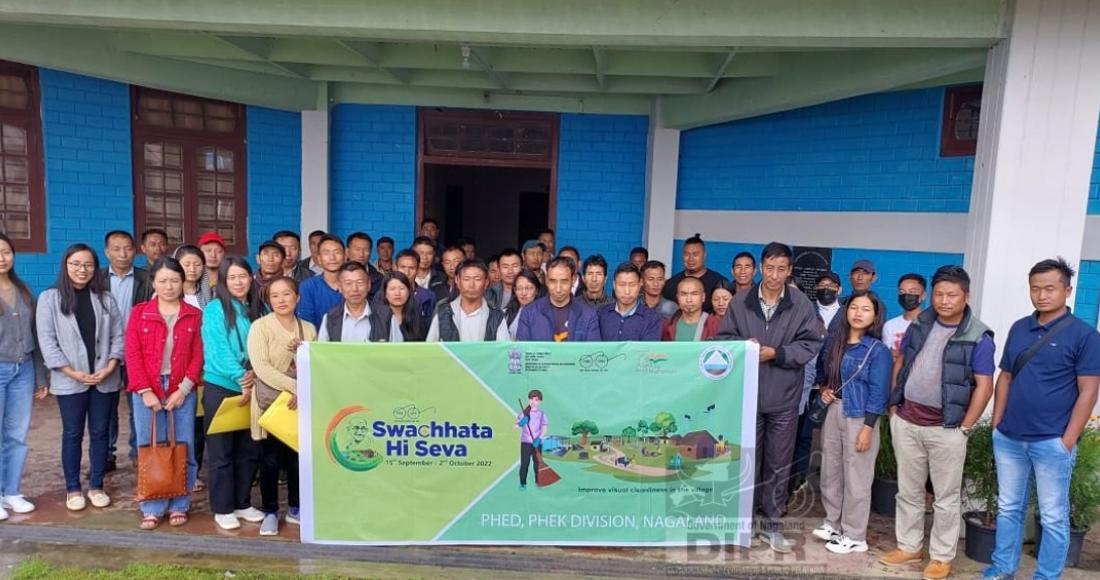 SWACHHATA HI SEVA CAMPAIGN AT PHEK DISTRICT