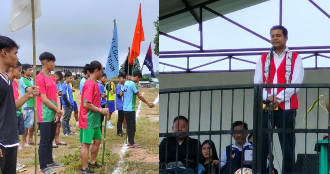 26th EDITION OF BHANDARI TOWN TOKHU EMONG FOOTBALL TOURNAMENT UNDERWAY