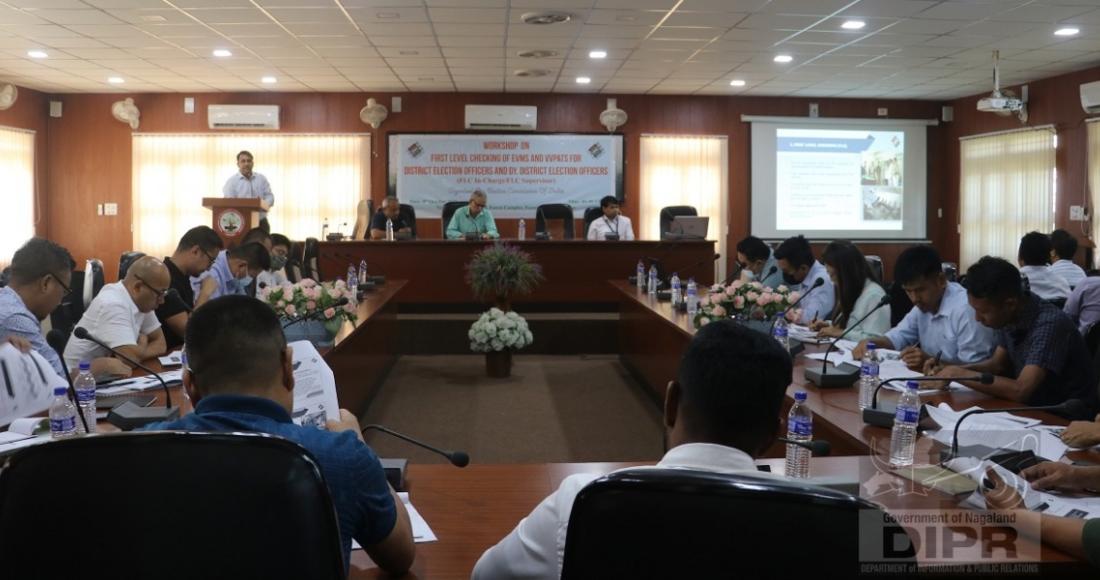 WORKSHOP OF FIRST-LEVEL CHECKING OF EVMS & VVPATS