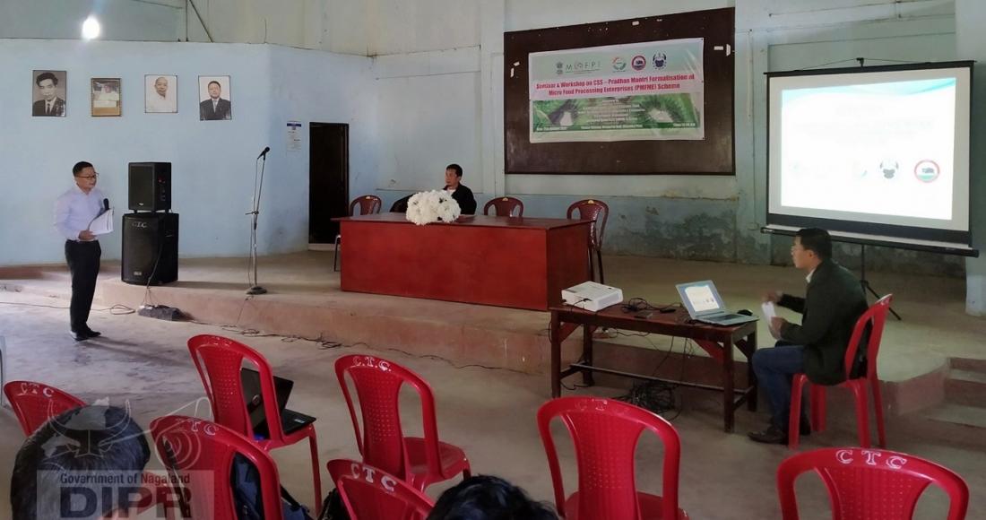 FOOD PROCESSING INDUSTRIES-CUM-FINANCIAL SUBSIDY WORKSHOP HELD AT CHOZUBA