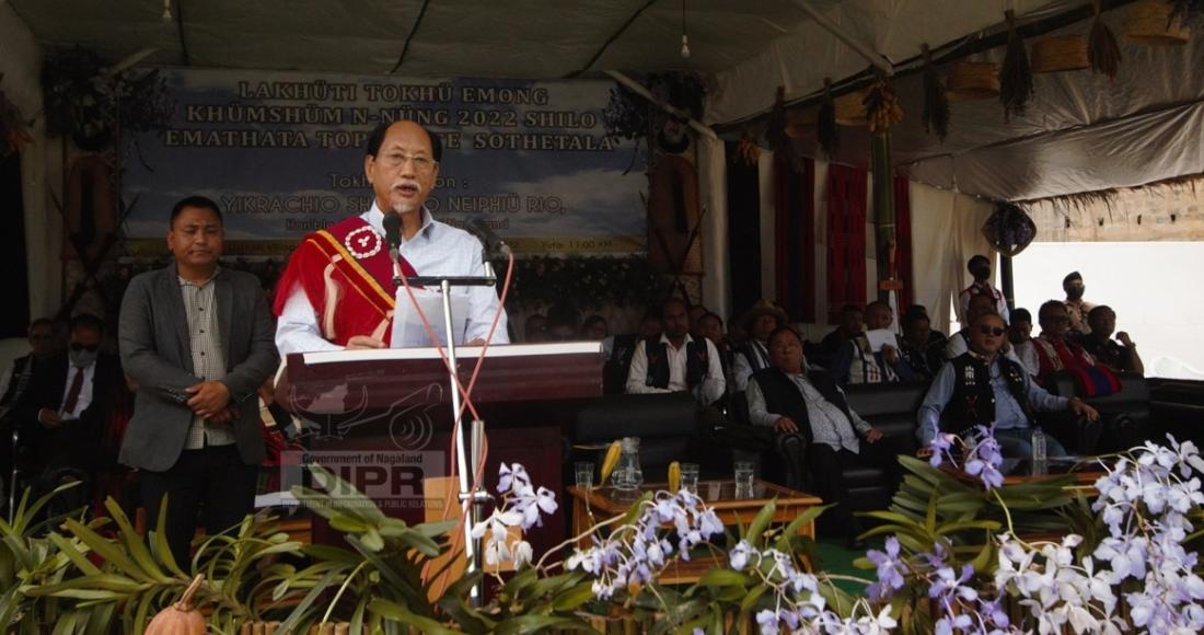 CM NEIPHIU RIO GRACES TOKHU EMONG AT LAKHUTI VILLAGE