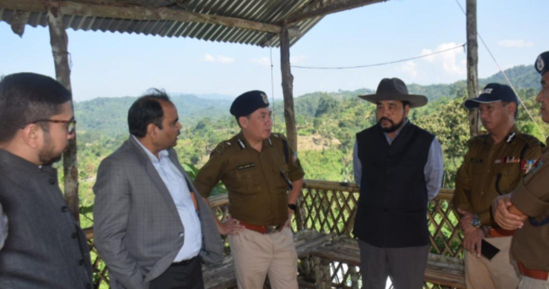 DY CM PATTON VISITS LAMHAINAMDI INCIDENT SITE